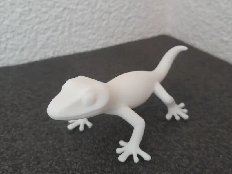 Minimalistischer Gecko