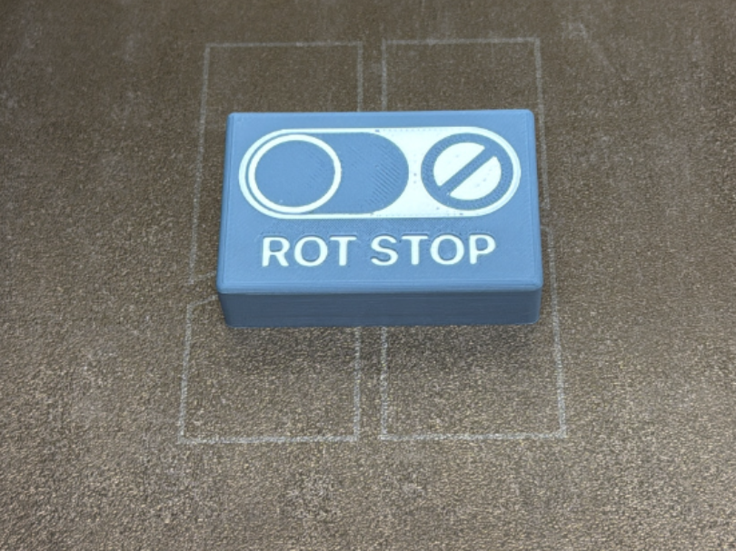 Rot Stop Rectangle (Magnetic)