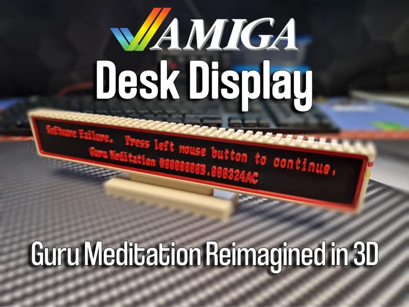 Amiga Guru Meditation – A Classic Reimagined in 3D