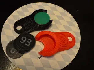 3-in-1 Coin Keychain for Shopping Carts