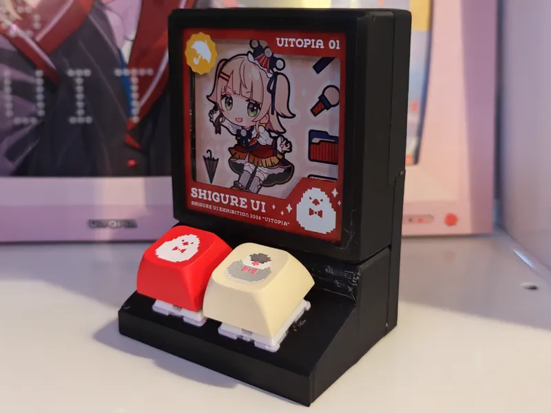 50mmアクリルブロック展示ケース