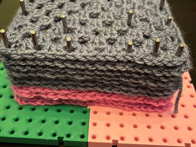 Modular Crochet Board