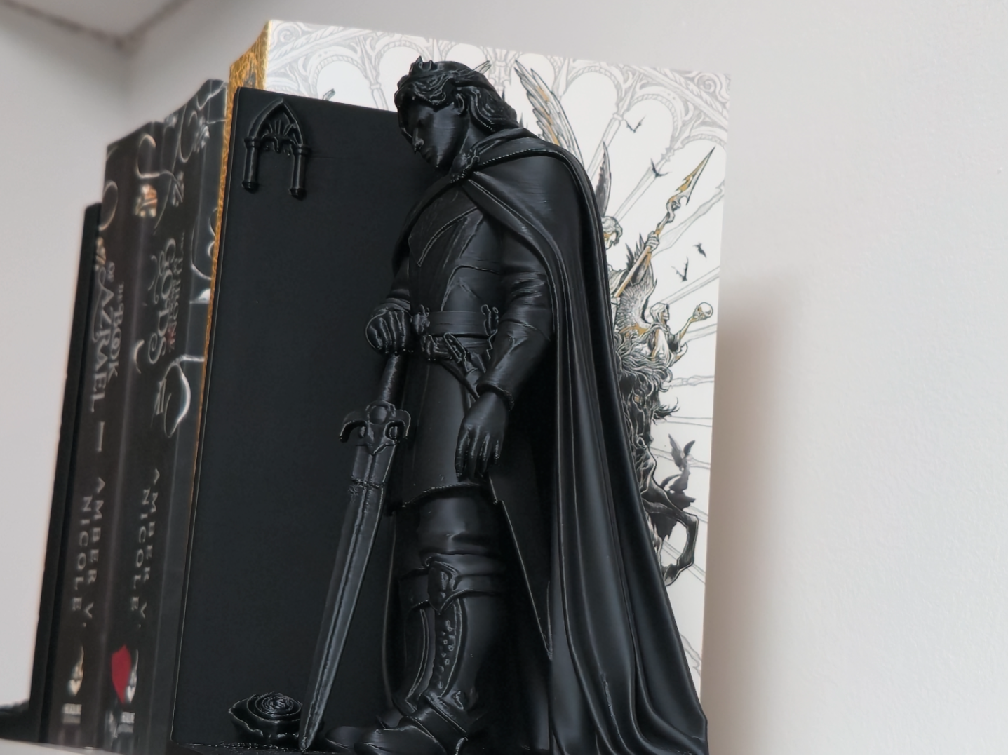 Prince Bookend – Medieval Warrior with Sword 