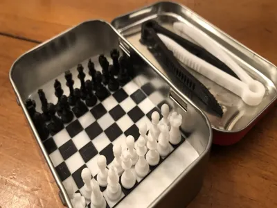 Mini Altoids Chess