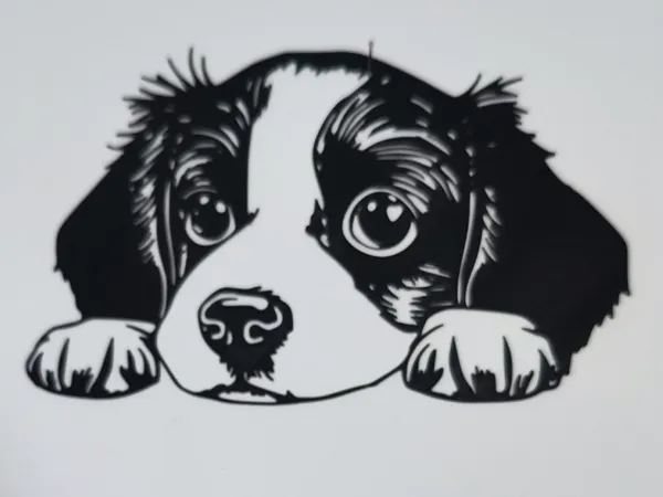 Chiot — décoration murale