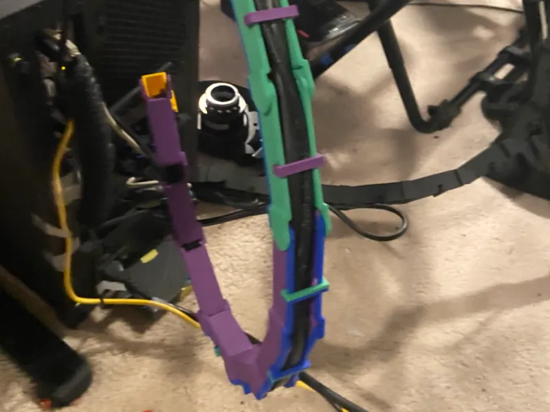 modular cable management chain 