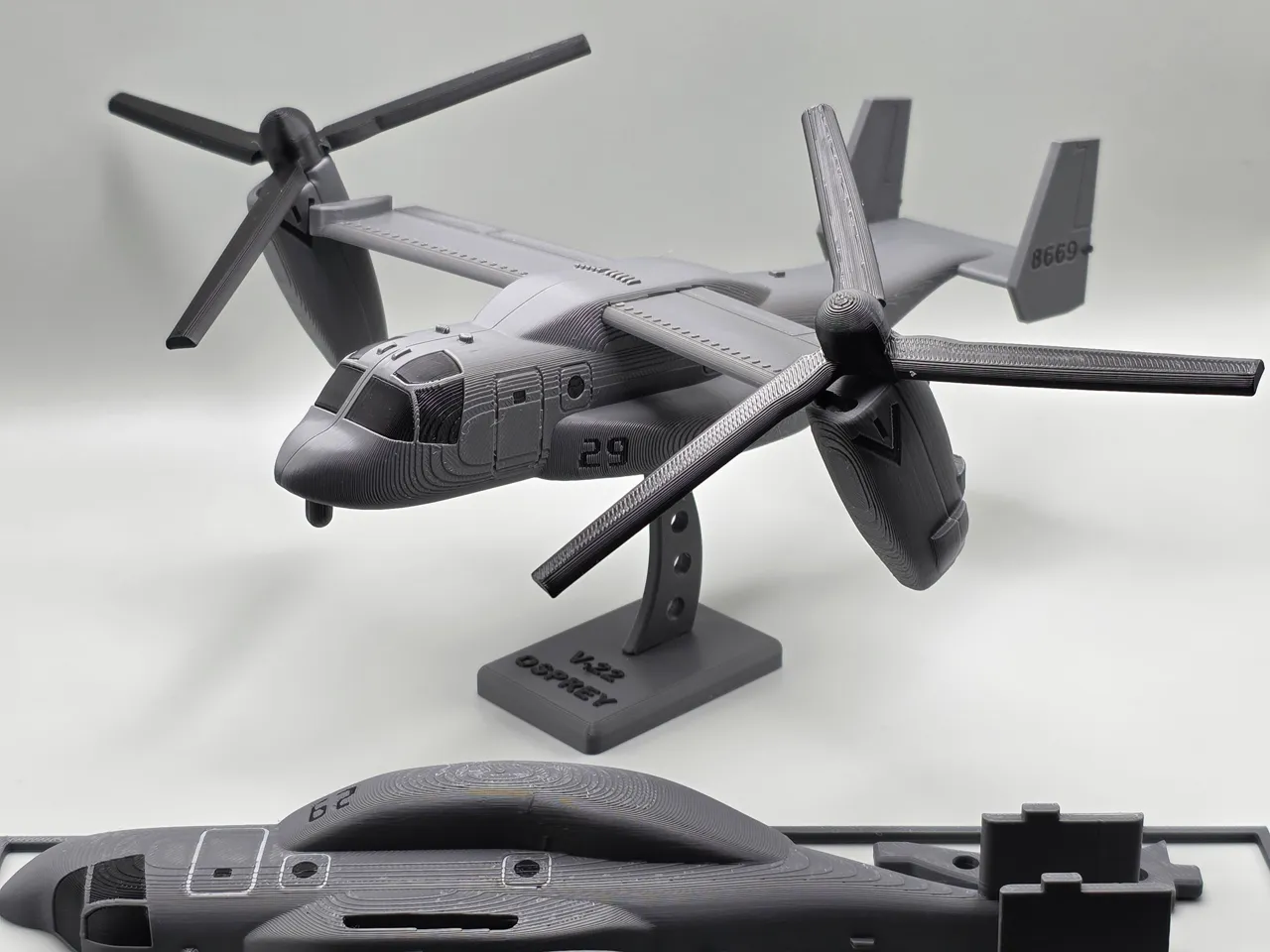 V-22 Tiltrotor Kit Card view 2