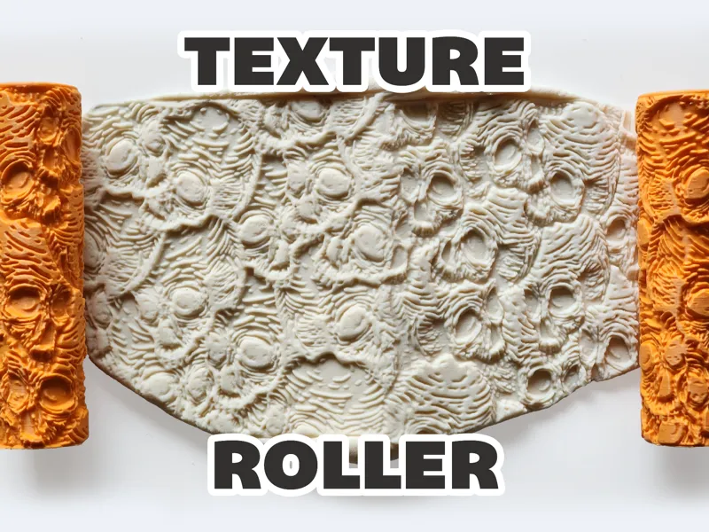 Texture Roller V365 | Stylized Skulls