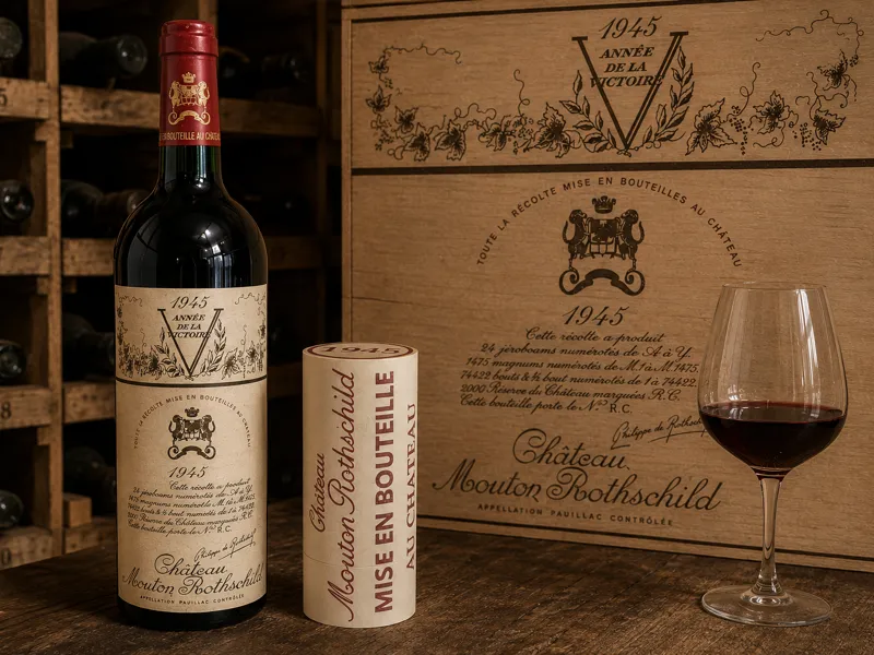 Bouchon Château Mouton Rothschild 1945