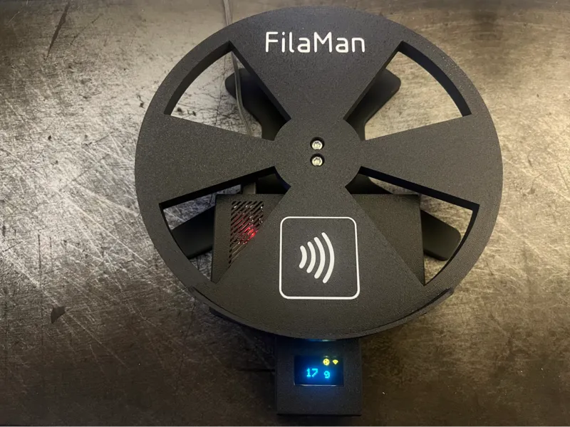 FilaMan Revamped - NFC based spoolman scale