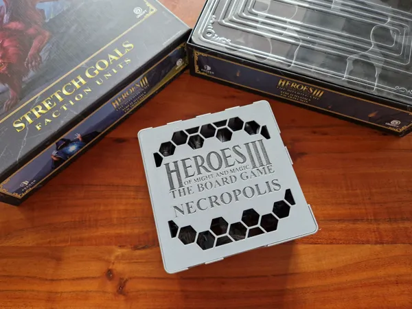 Rangement figurines Nécropole, Heroes of Might and Magic III