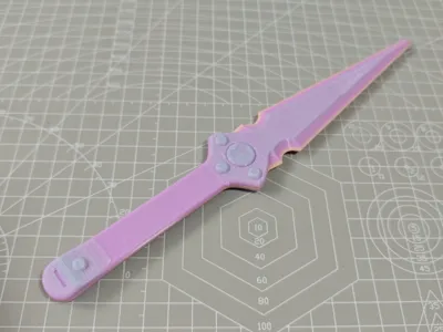Weapon Prop Toy Weapon CosPlay Knife Sword Treasure Sword Anime Chinese Anime Popular Genshin Nezha Gun Ornament Nostalgia 