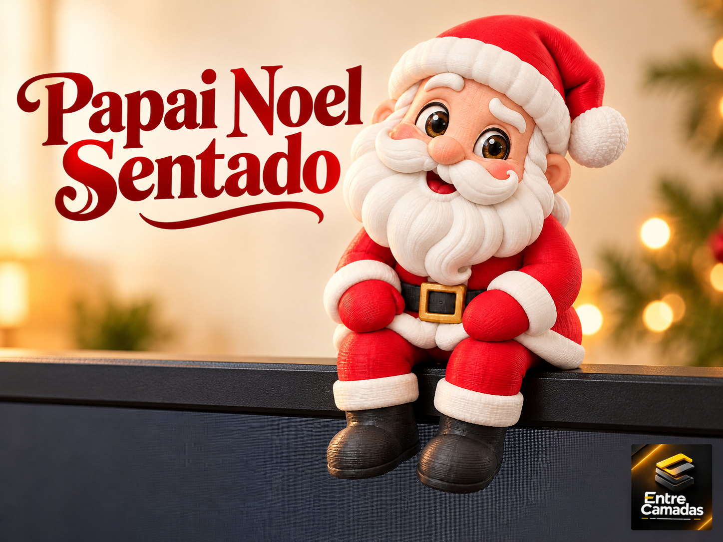 Papai Noel sentado - 1