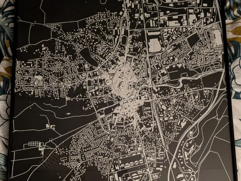 Touch Mapper Issoire (FRANCE- puy de dome) 1/5400