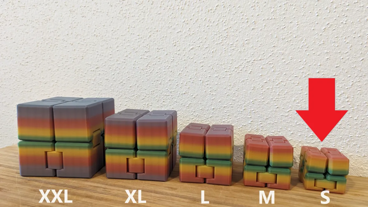 Cube infini robuste — taille S