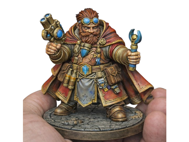 Dwarf Artificer Miniature