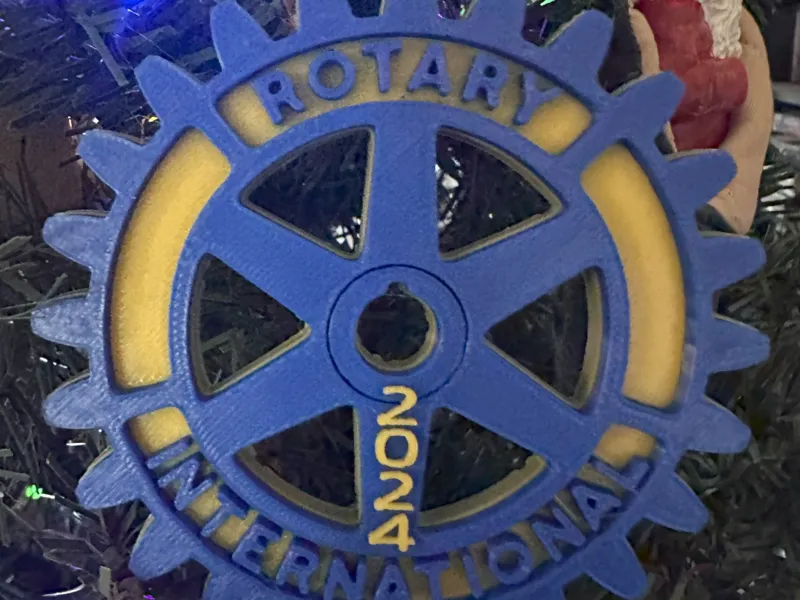 Rotary 2024 Ornament