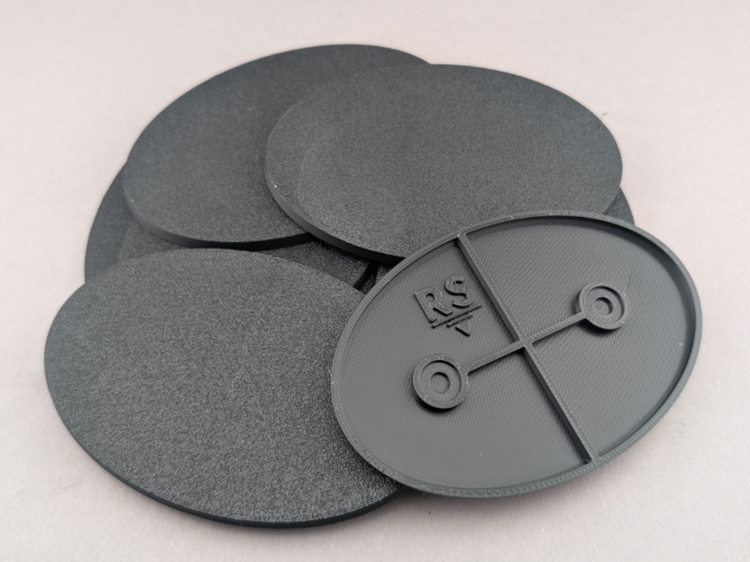 Oval Miniature MULTImagnetic Base 105x70mm