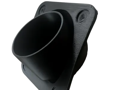 Simson Adapter Plate for Airbox 50mm