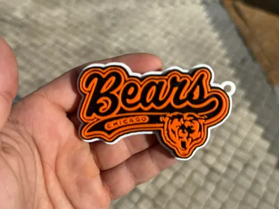 NFL - bears chicago Keychain