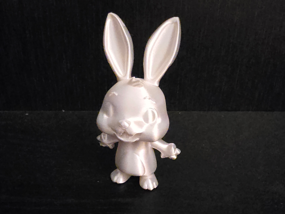 Lustiger lachender Osterhase