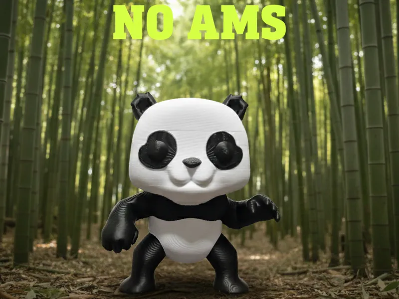 Panda Funko multiparte no ams