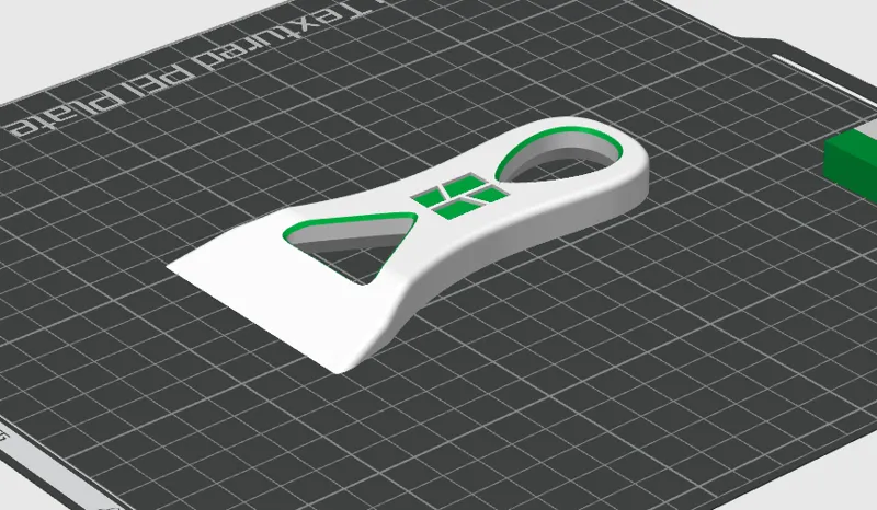 Buildplatte scraper