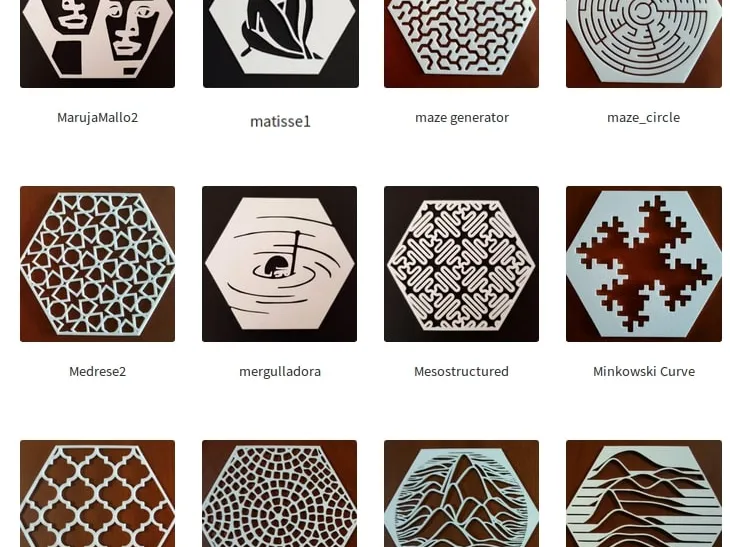 Hexa mural 26 - Free 3D Print Model - MakerWorld