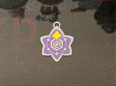 Lokiwangguo World Flawless Medal Keycharm