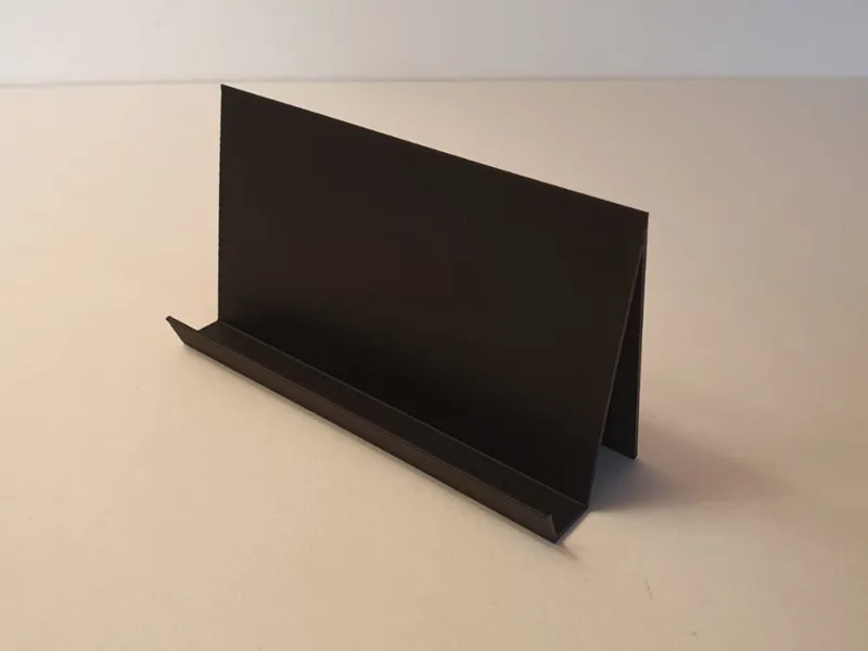 minimalistischer Visitenkartenhalter Eckig Modern
