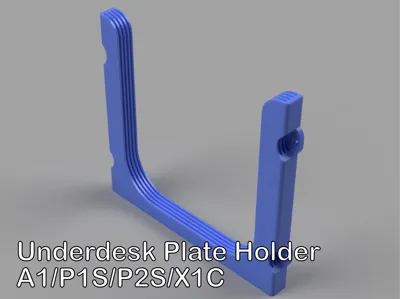 Under Desk Plate Holder A/P/X-Series