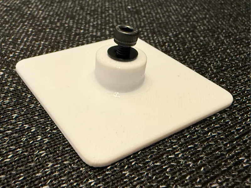 Peg Board Stick-On Wall Mount