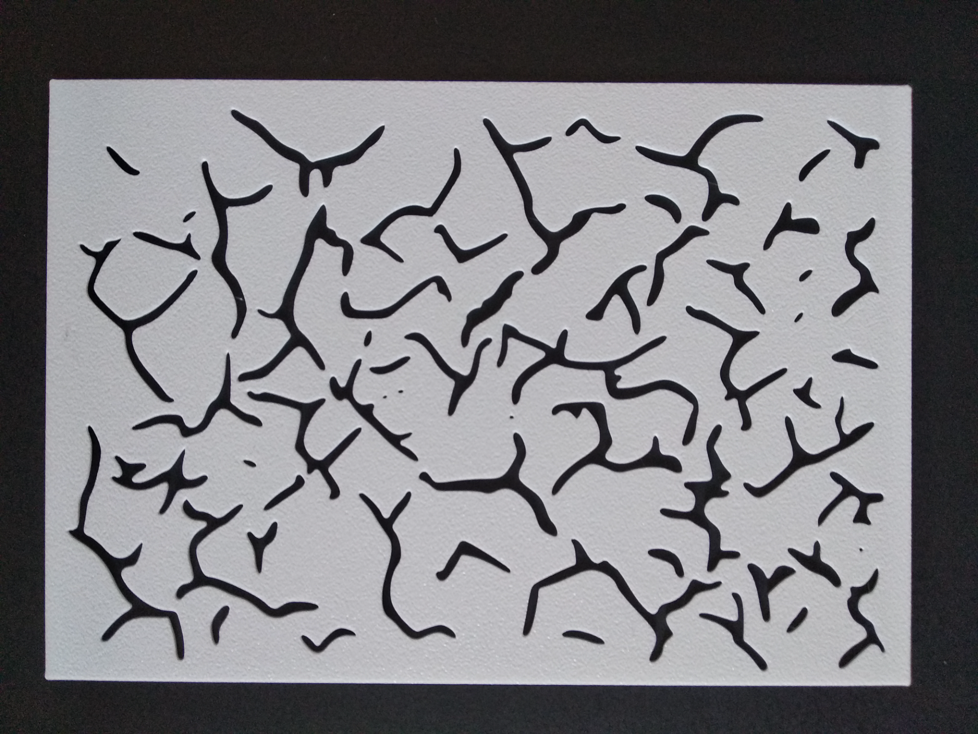 stencil craquelure_crepe