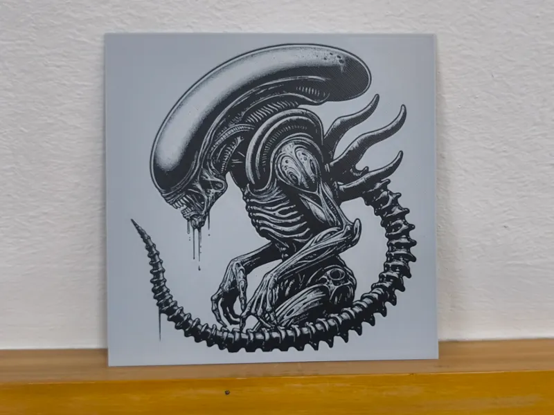 Hueforge alien