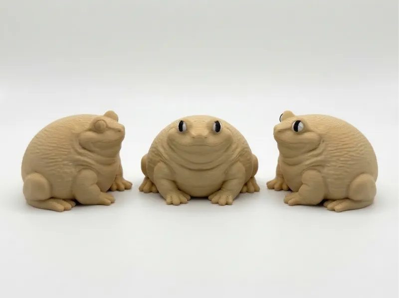 Fat Frog - miniature cute