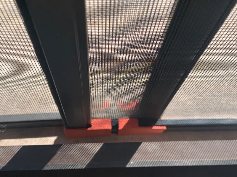 Connector for Insect Protection Sliding Windows