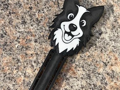 Boarder Collie Bookmark