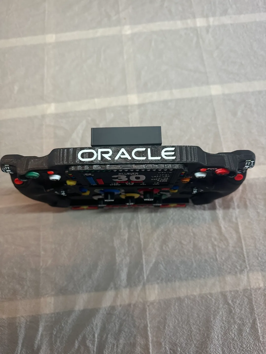 max verstappen steering wheel F1 view 4