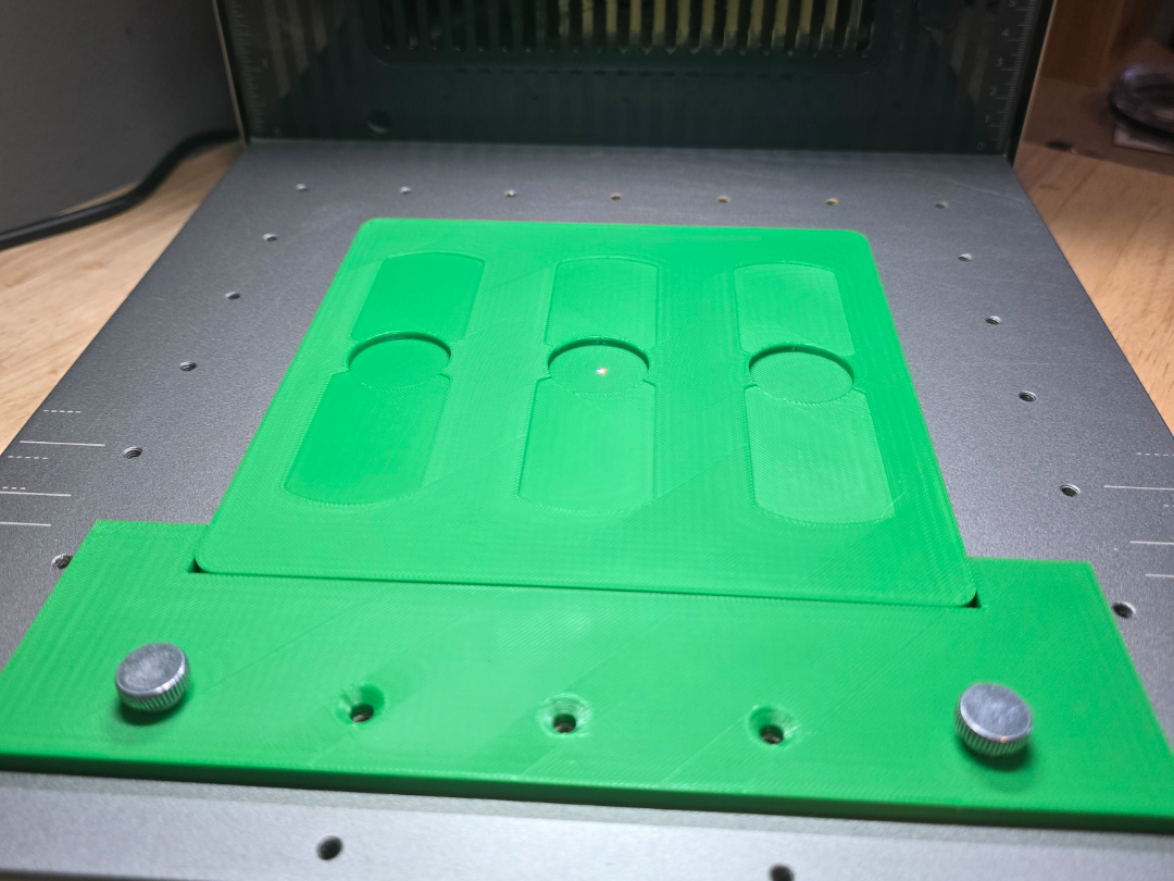 Xtool F2 Ultra Dog tag Jig with Dog tag