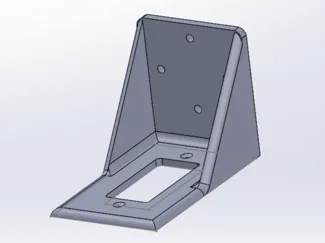 Outlet Cover with Integrated Mount