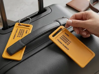 ML3D | Luggage label (Fully Customizable)