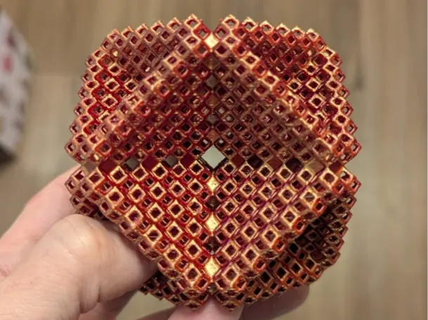Rhombic Dodecahedron 3D Tiling Fracal