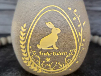 Tealight Happy Easter