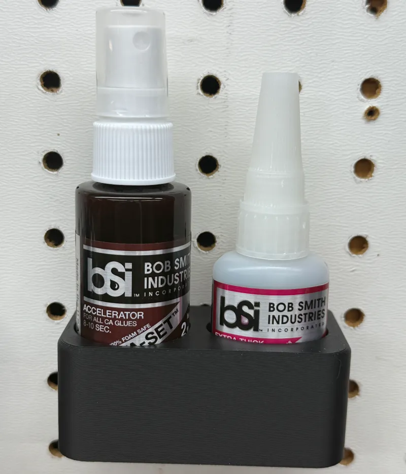 Pegboard Glue Holder