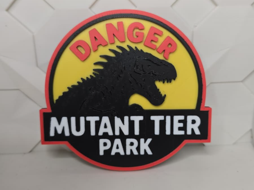 Danger Mutant Tier Park Logo/Sign