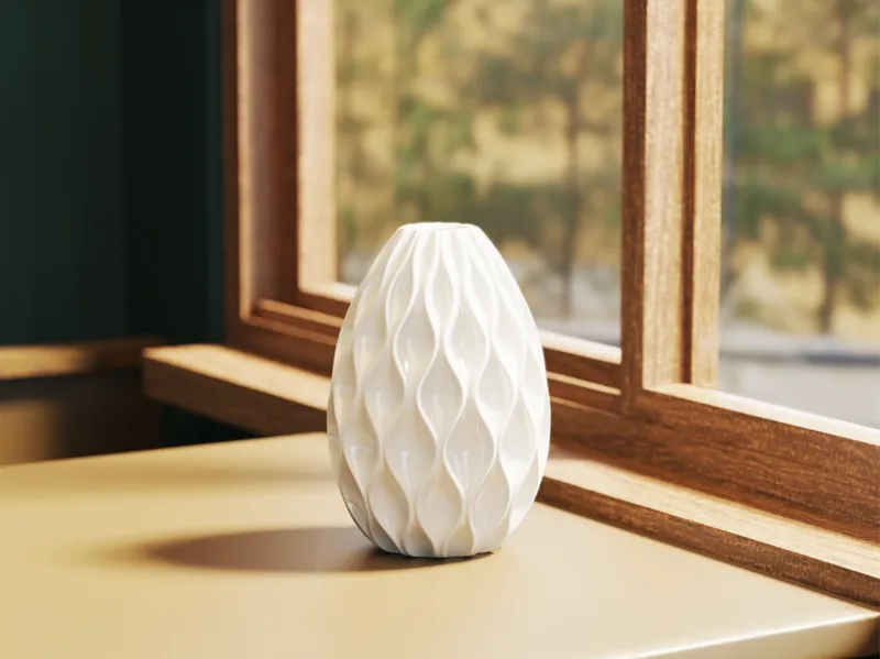 Intricately Designed Flower Vase