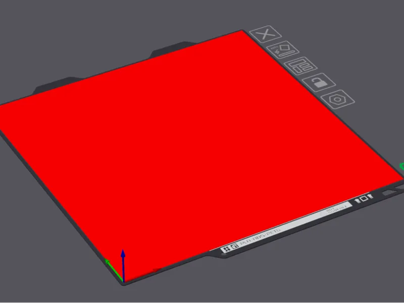 A1 mini full 0.2mm First Layer Test - 180mmx180mm