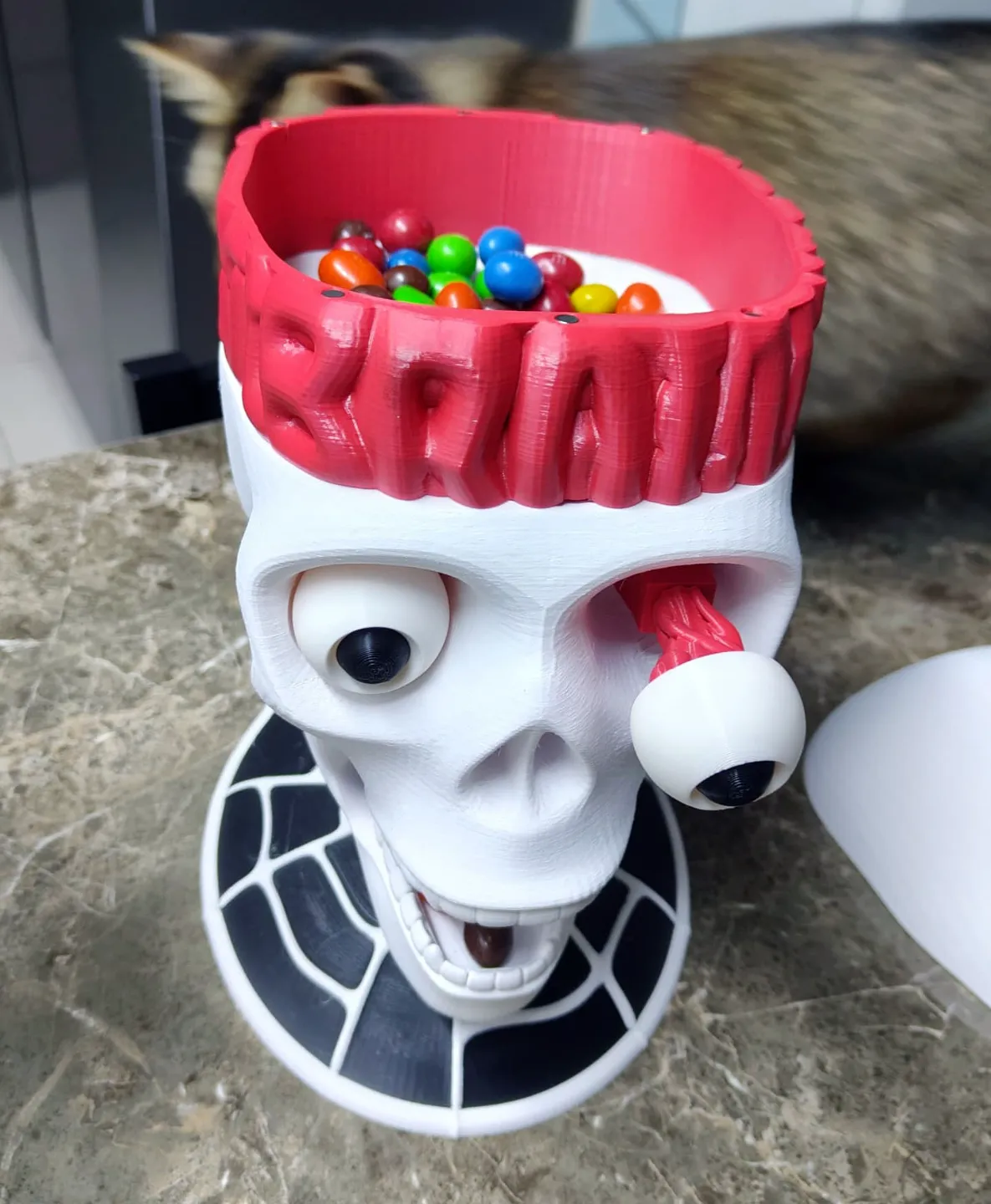 Skull candy dispenser view 4