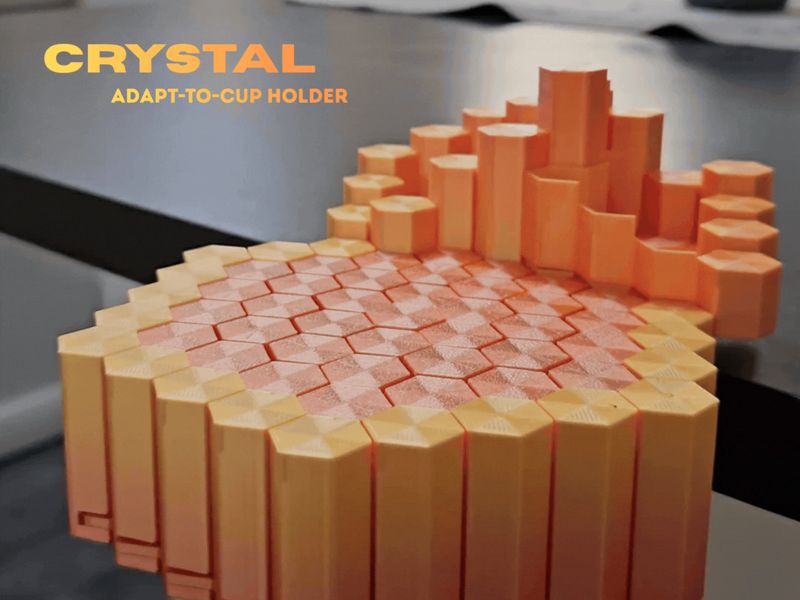 CRYSTAL (Adapt-To-Cup Holder)