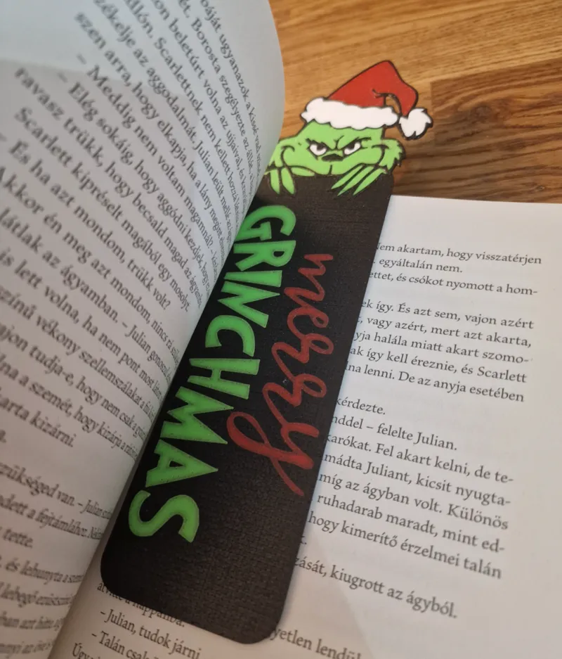 MERRY Grinchmas Bookmark
